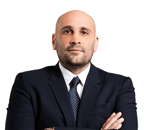 A picture Alan Ahdoot with white background